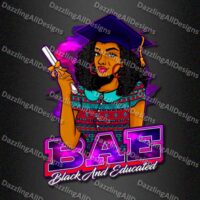 Black And Educated Afro Girl
